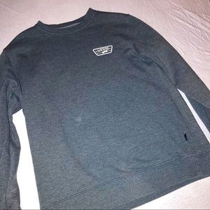 Vans Grey Sweatshirt Size Small